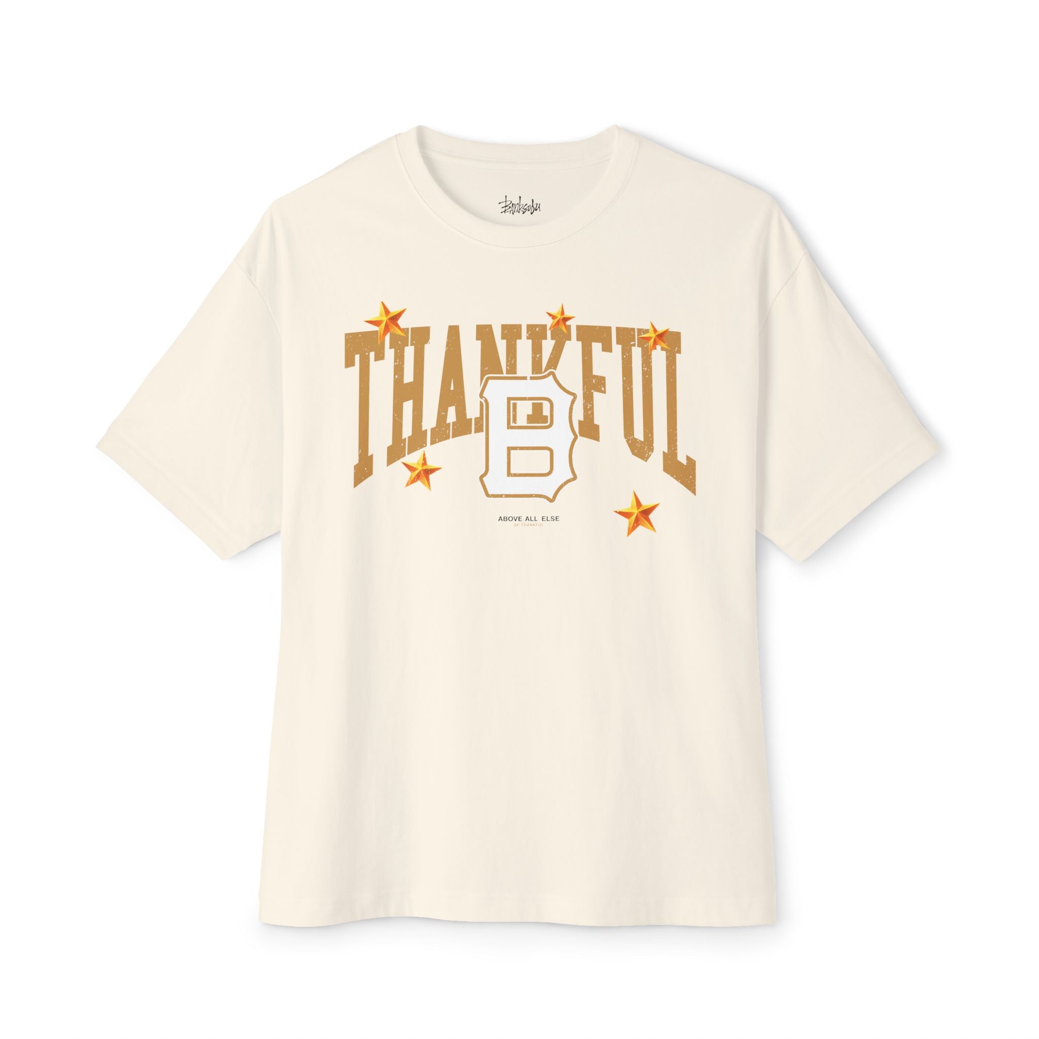 Be Thankful Cream Tee